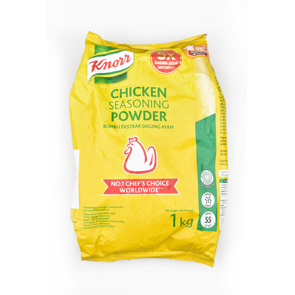 

KALDU AYAM KNORR 1 KILO CHICKEN SEASONING POWDER EKSTRAK DAGING AYAM PENYEDAP RASA 1 KG