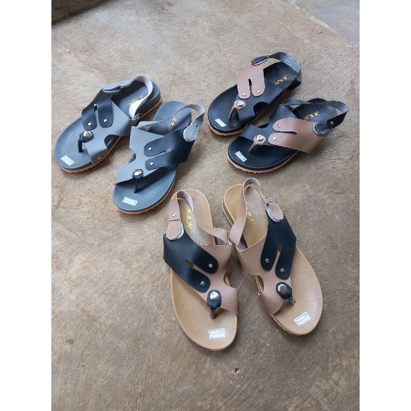 SANDAL WANITA SOL PUYUH TALI BELAKANG R.13