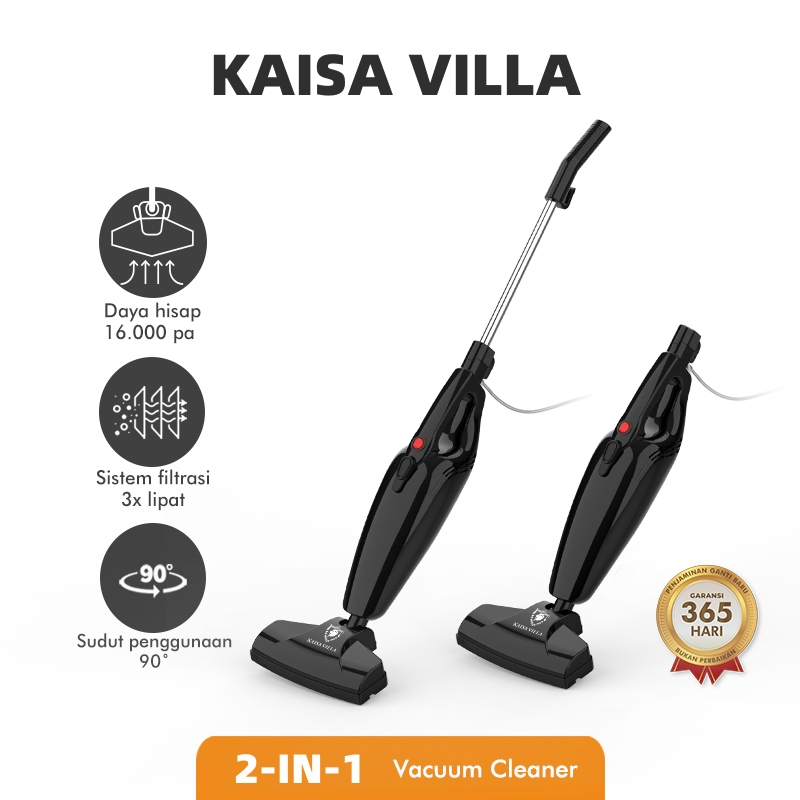 KaisaVilla Vacum Cleaner Penyedot Debu 2 in 1 Alat Sedot Pakum Portable Kasur Mini Vakum Rumah