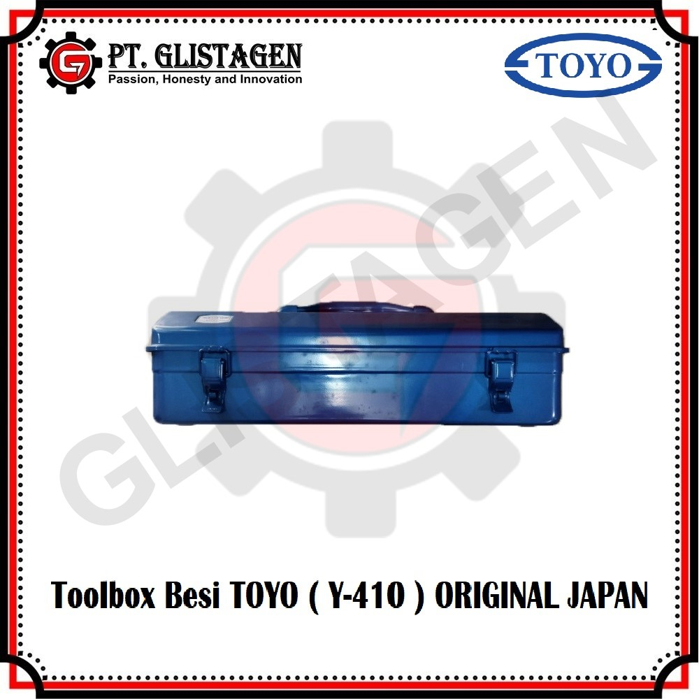 Tool Box Besi 1 Susun Toyo Y410 Made Japan Toyo Toolbox 420x155x120mm