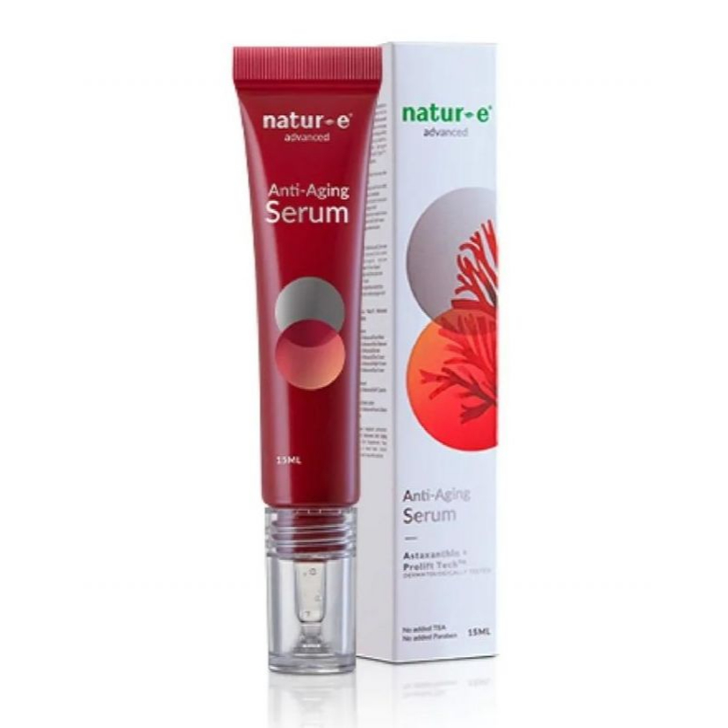 Natur E Advanced Anti Aging Serum 15ml ( Krim Untuk Menyamarkan Garis Halus Di Wajah )