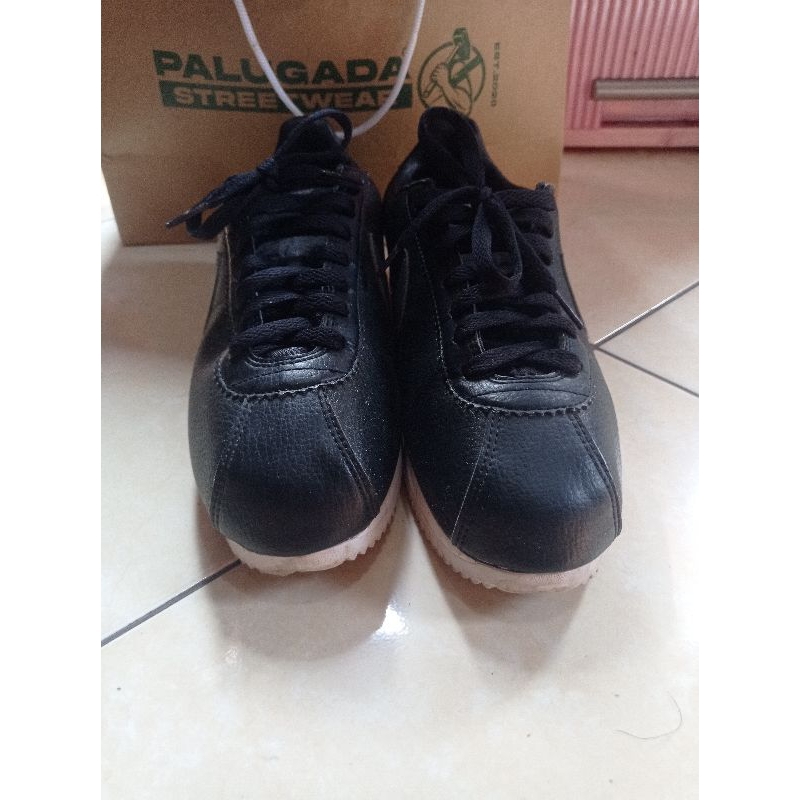 Nike Cortez Classic Leather Black second ORIGINAL