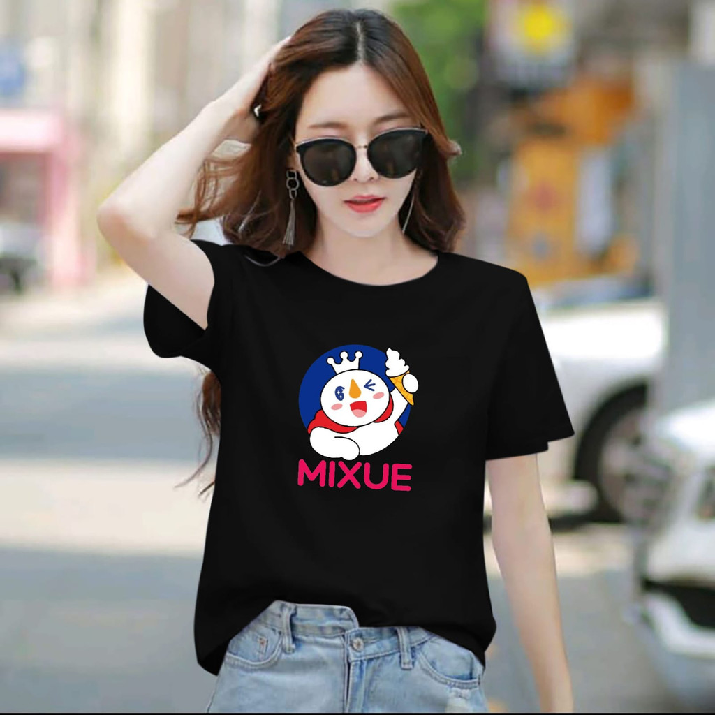 BISA COD_BAJU ATASAN TRENDY MIXUES GIRL TERBARU-KAOS DISTRO CEWEK KEREN LENGAN PENDEK MASA KINI DAN TERLARIS-KAOS CEWEK TERBARU