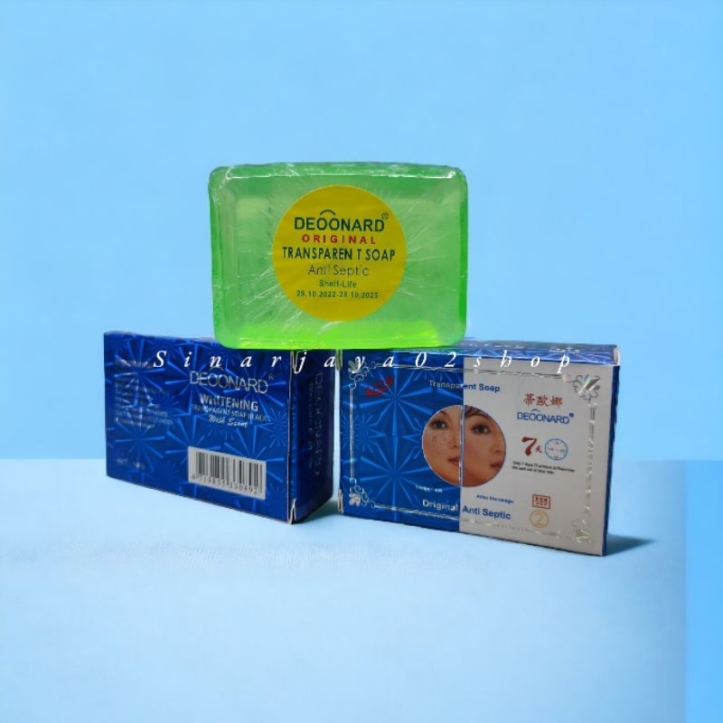 Sabun Deoonard Hijau Anti Septic Deonard Original