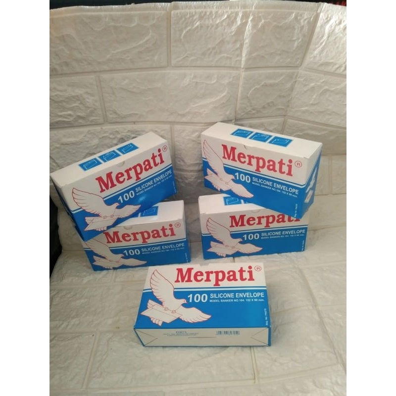 Amplop merpati 104 per pak isi 100pcs