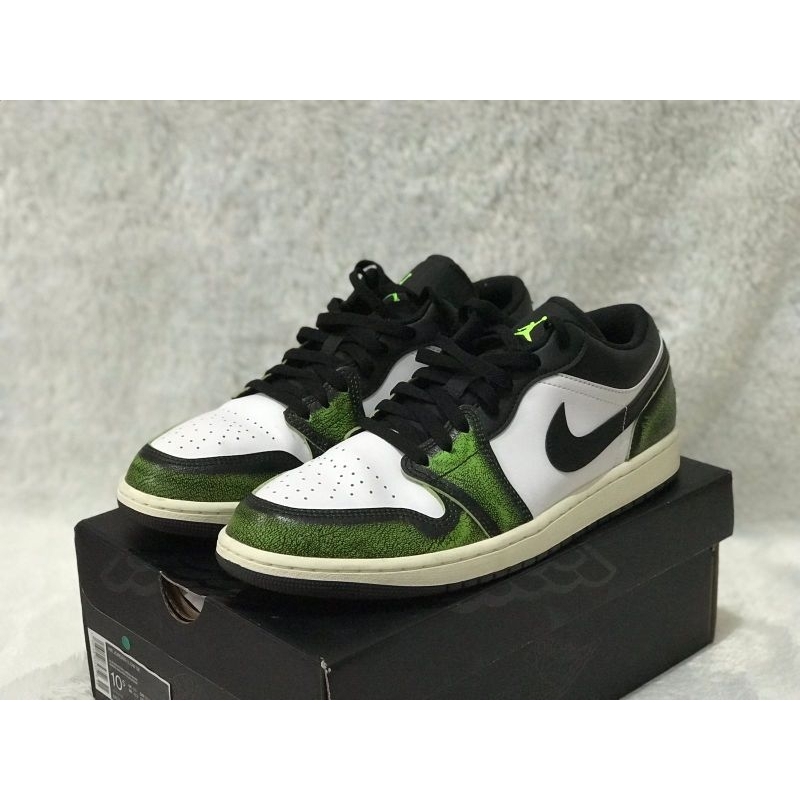 PROMO Sepatu Nike Air Jordan 1 Low SE Electric Green Rare Original Asli MURAH