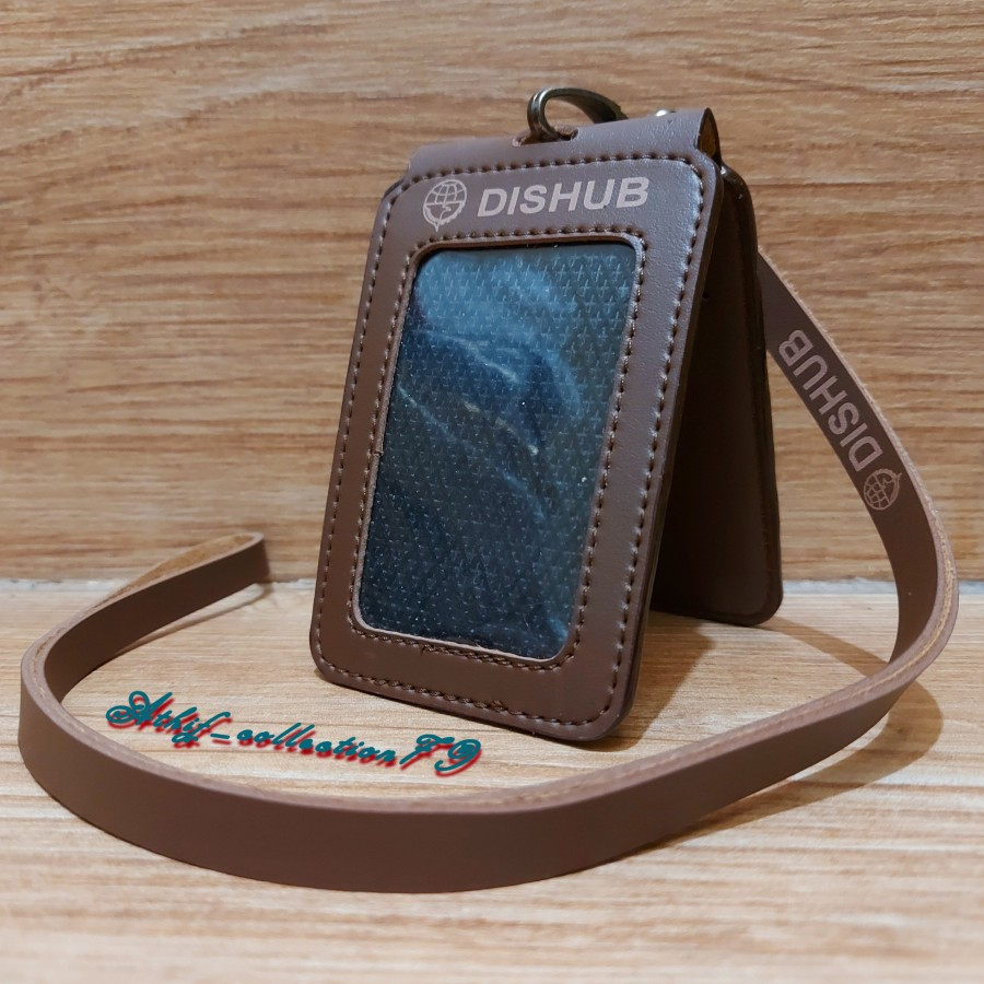 

Holder Id Card Dishub / Kalung Id Card Dishub Model Lipat Cokelat
