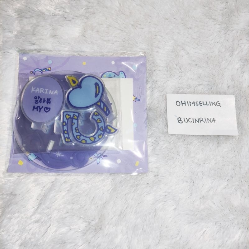 md 2nd anniversary karina aespa acrylic stand