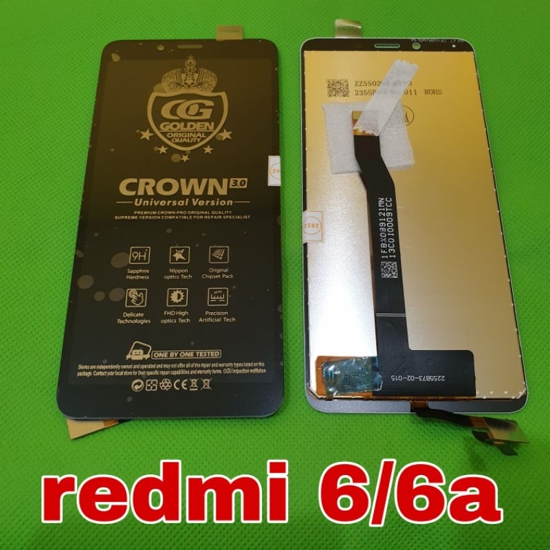 lcd ts xiaomi redmi 6 / 6A fullset lcd touchscreen