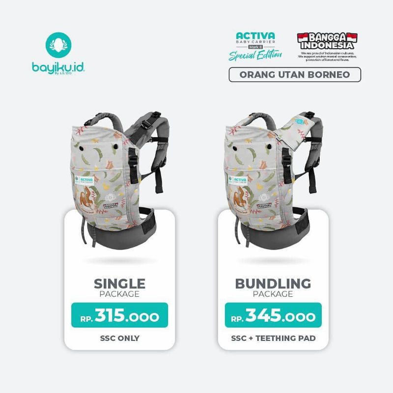 ACTIVA BABY CARRIER by bayiku.id