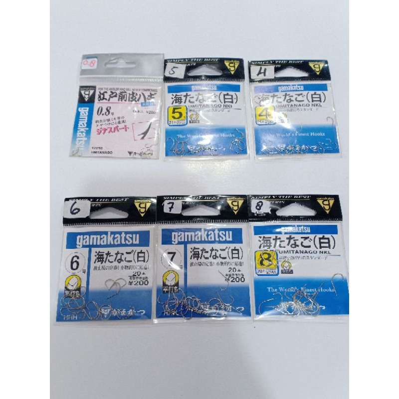 Mata Kail Gamakatsu Umitanago Tanpa lubang