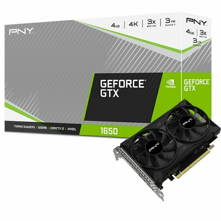 PNY GTX 1650 4GB GDDR6 DUAL FAN