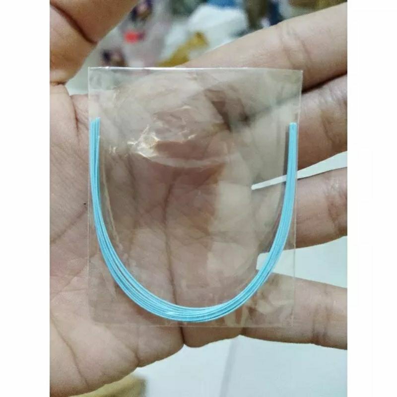 Kawat Warna Kode 20 / Biru Laut / Kawat Behel Fashion