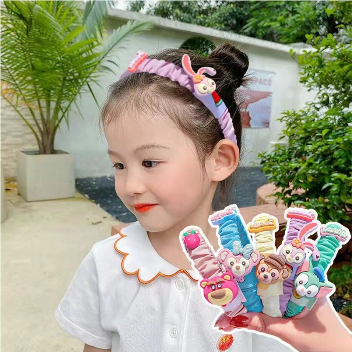 BANDO KERUT SCRUNCHIE ALA KOREA HEADBAND SATIN LUCU MURAH BANDO ANAK-ANAK IKAT AKSESORIS RAMBUT ALA KOREA