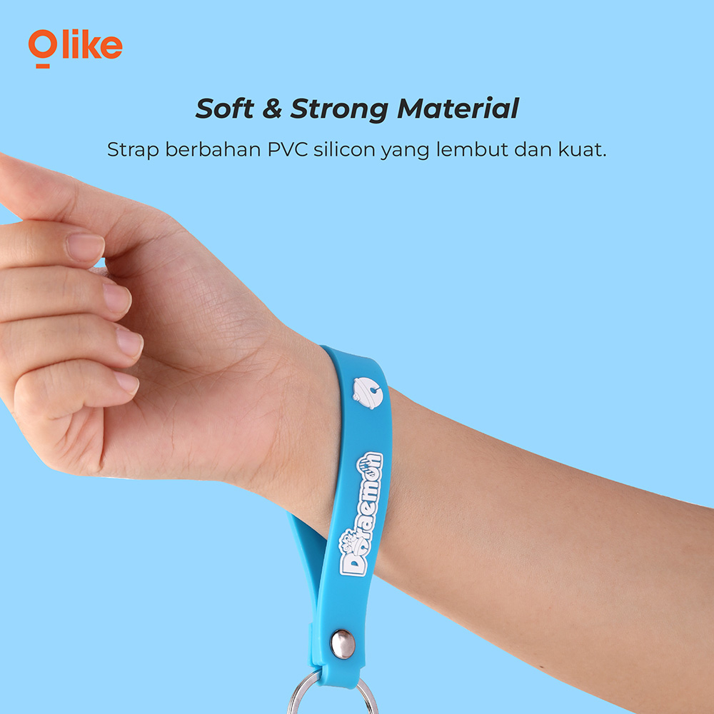 OLIKE DORAEMON GANTUNGAN KUNCI TAS MOBIL MOTOR KEY CHAIN PENGHARUM