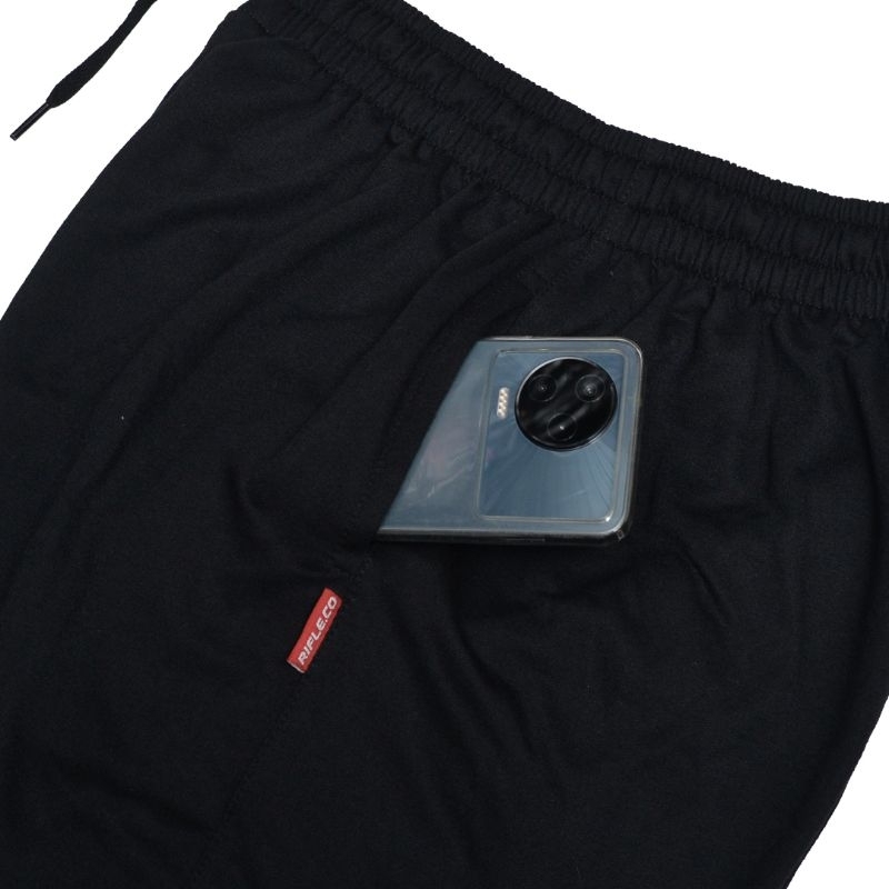 rifle.co celana pendek boardshort hitam bigsize