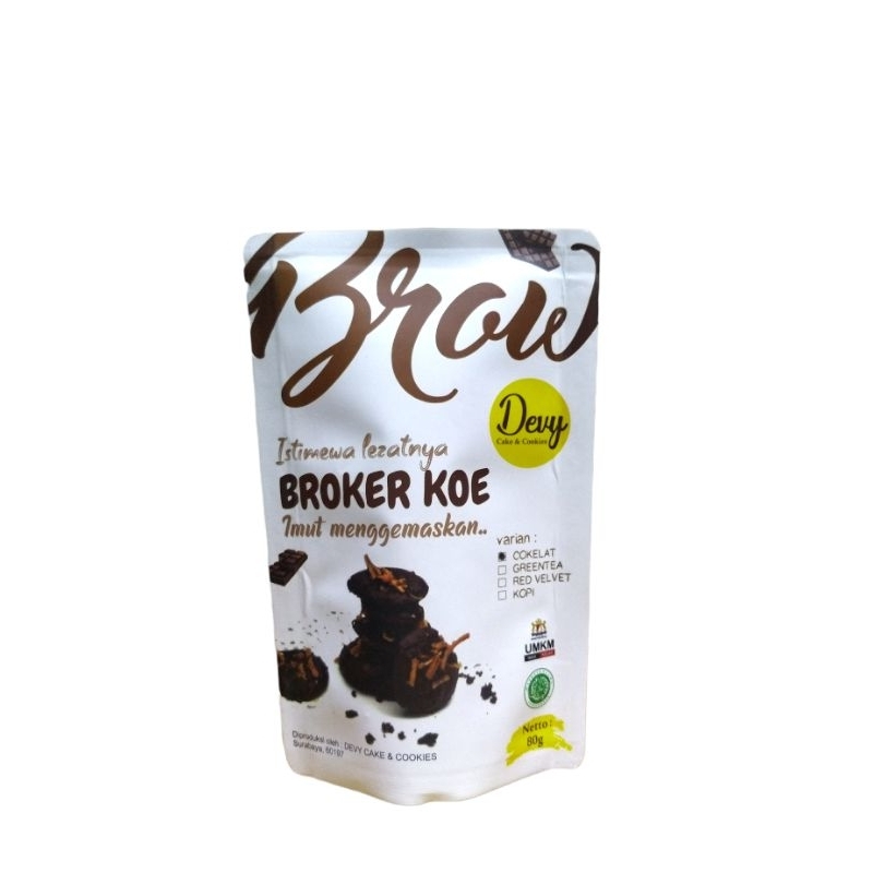 

galeripamasa30 Brownies Kering Broker brownies chips brownies coklat kue kering 80gr