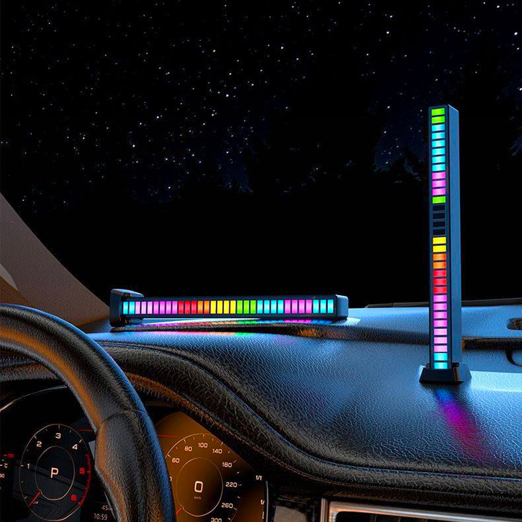 Lampu LED RGB Bar Strip Spectrum Audio Indicator Music Sound Control Harga Per 1 Pcs