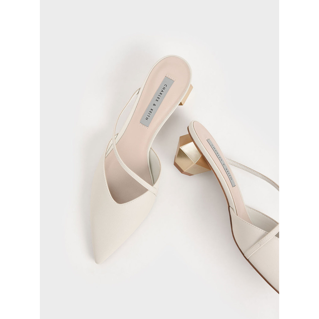 Sepatu CK 416 White / Sandal Wanita Import Heels 3cm Elegan dan Stylish cocok untuk Kondangan Pesta Wisuda Hangout Kualitas Premium by Dailyshoes_id