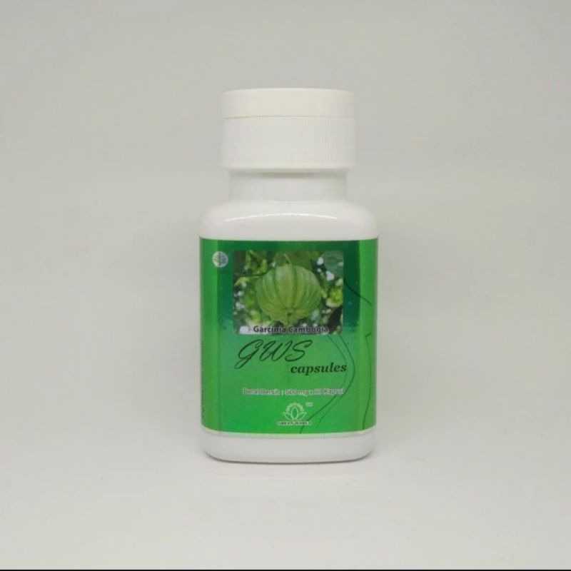 GWS Capsule Green World Herbal Sliming Diet Detox Langsing