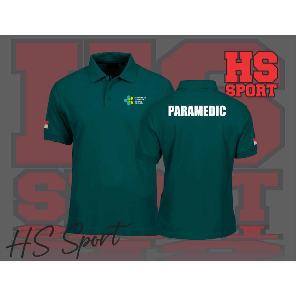 POLO PARAMEDIC - BAJU PARAMEDIC - BAJU KERAH PARAMEDIC KESEHATAN