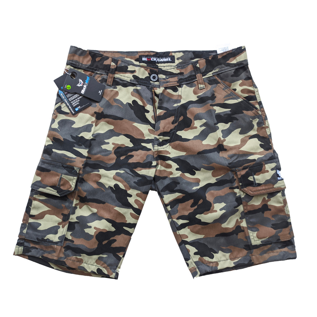 Celana Cargo Pendek Pria Cargo Army
