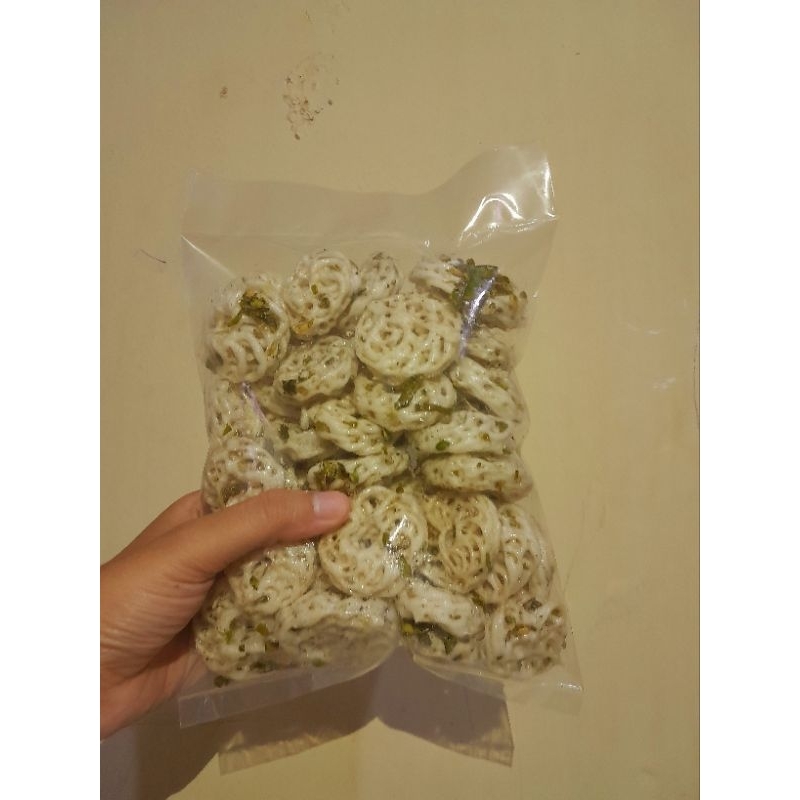 

Kerupuk Bantat/Sebring/Gurih/Pedas 100gr