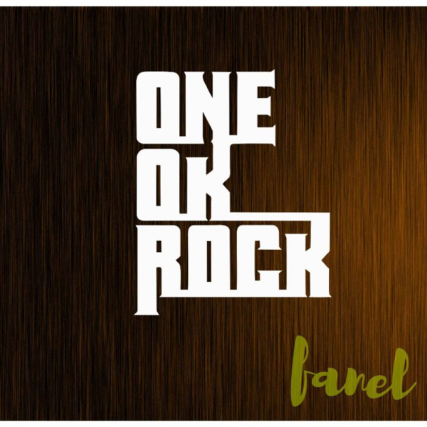 stiker ONE OK ROCK cutting sticker mobil laptop motor - 10x8 Limited