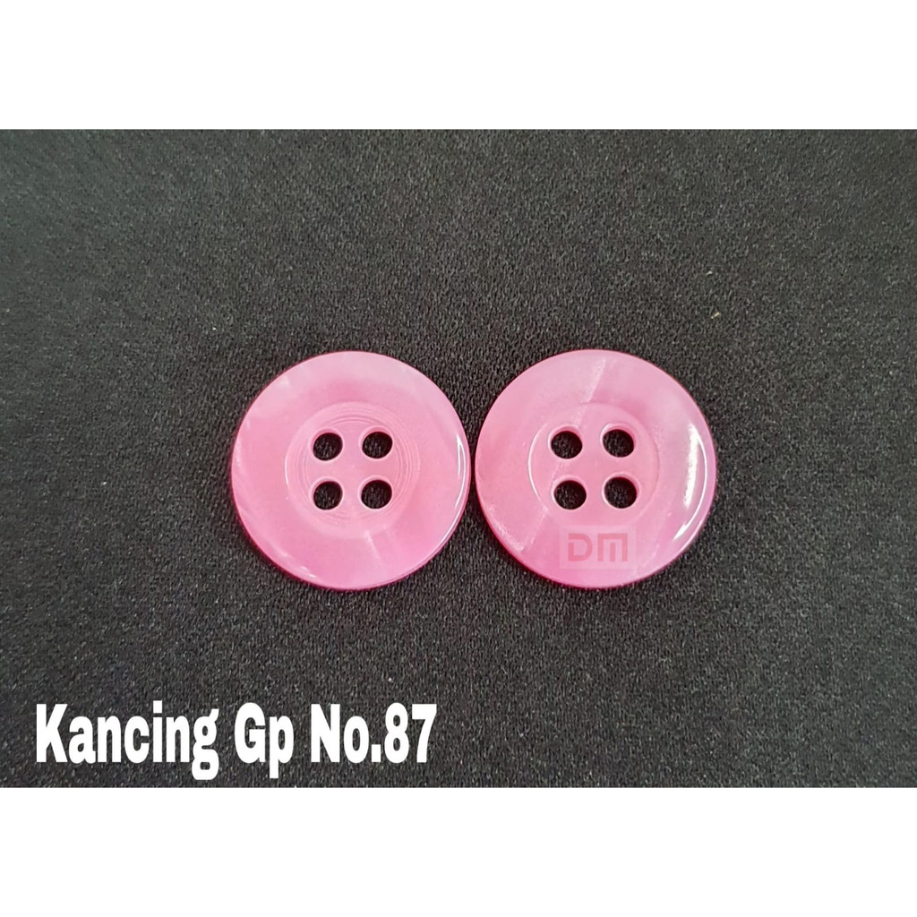 Kancing Jas/ Blazer Warna lubang empat #87