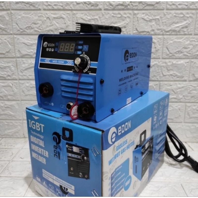 Mesin Las MIG EDON 130M Tanpa Gas CO2 Travo Las MIG EDON 130M