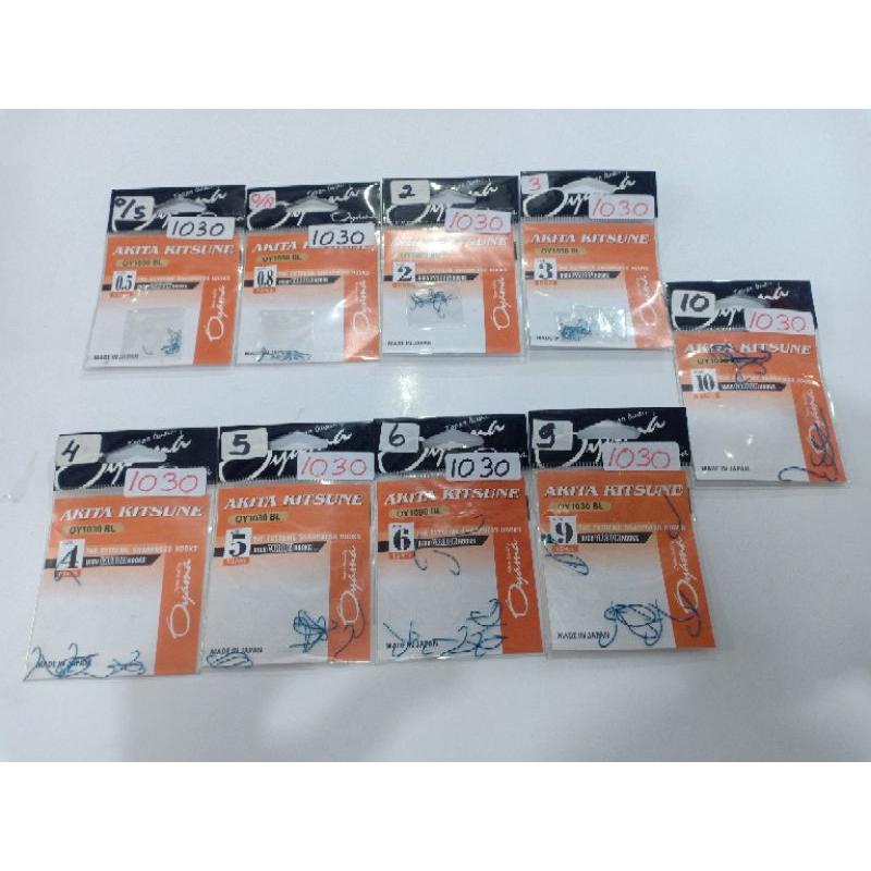 Mata Kail Oyama Akita Kitsune 1030 Tanpa Lubang