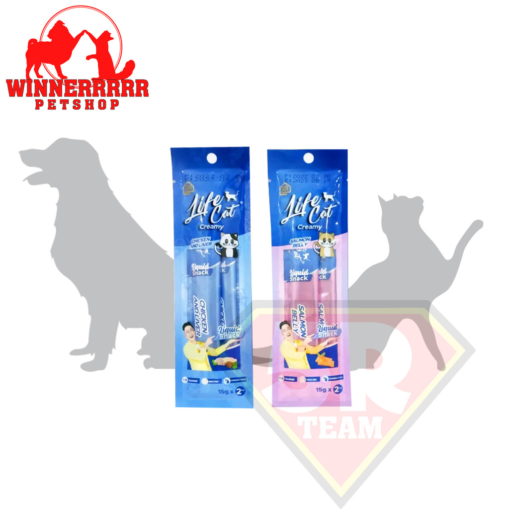 Life Cat Creamy Eceran Harga Grosir-Jual Snack Kucing Life Cat Harga Murah
