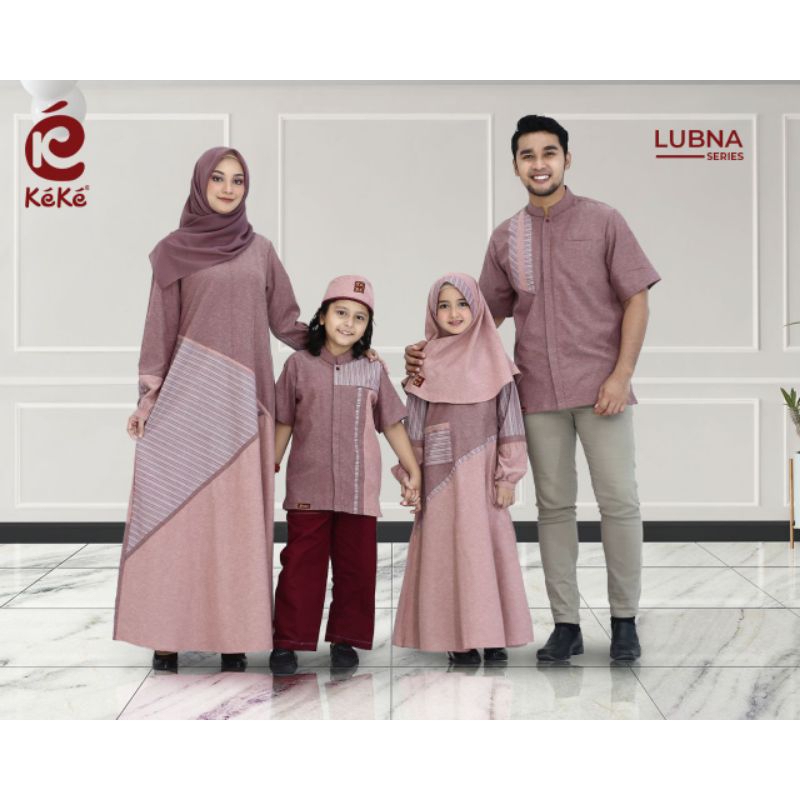 SARIMBIT LUBNA MERLOT RED BY KEKE (SALE/PROMO)