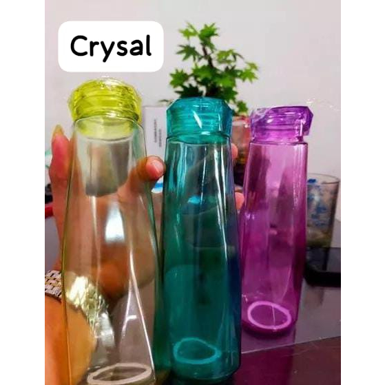 Botol Minum Crystal Diamond KACA 450ML Food Grade/Botol Kaca Minum DIAMOND Crystal 450ml Bottle Import Crystal