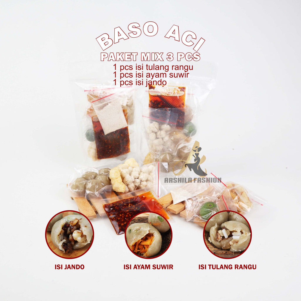 

BASO ACI PAKET MIX 3 RASA ISI JANDO Tulang Rangu Ayam SUWIR Paket HEMAT ISI 3 PCS