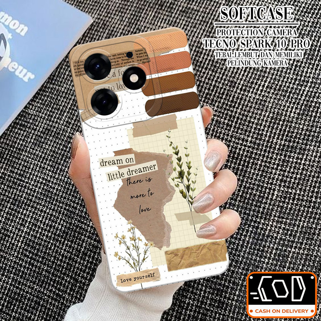 Softcase TECNO SPARK 10 PRO 2023 Soft Protection Camera Case TECNO SPARK 10 PRO 2023 Terbaru Pelindu