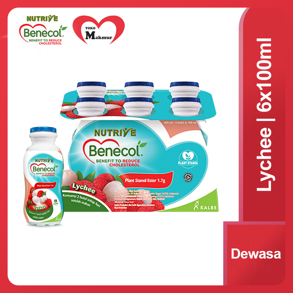 Nutrive Benecol 5X100Ml Satuan (Khusus Gojek Surabaya) / Toko Makmur Online