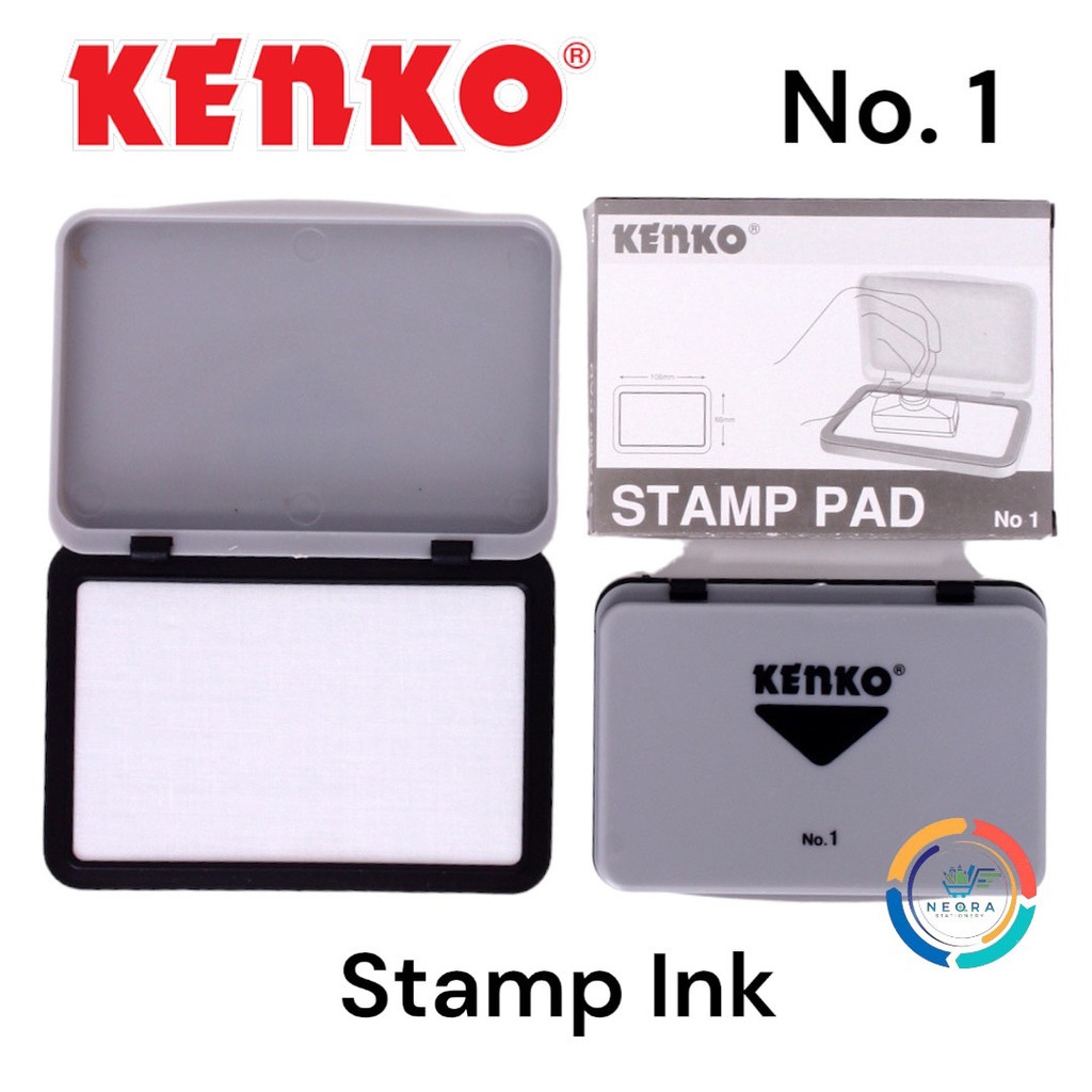 

Wadah Bantalan Stempel Kenko / Stamp Pad Ink No. 1