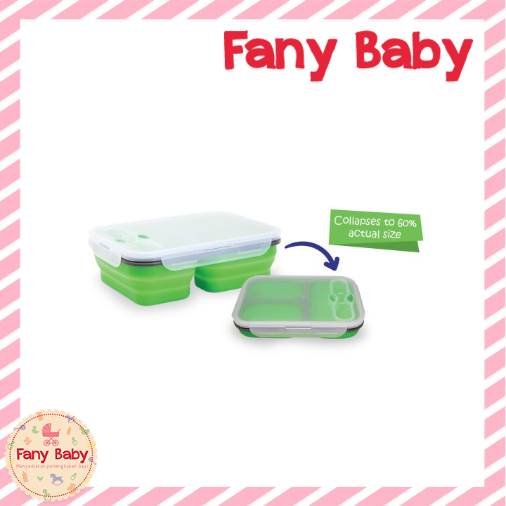 BABY SAFE SILICONE LUNCH BOX 3 PARTS / SC006