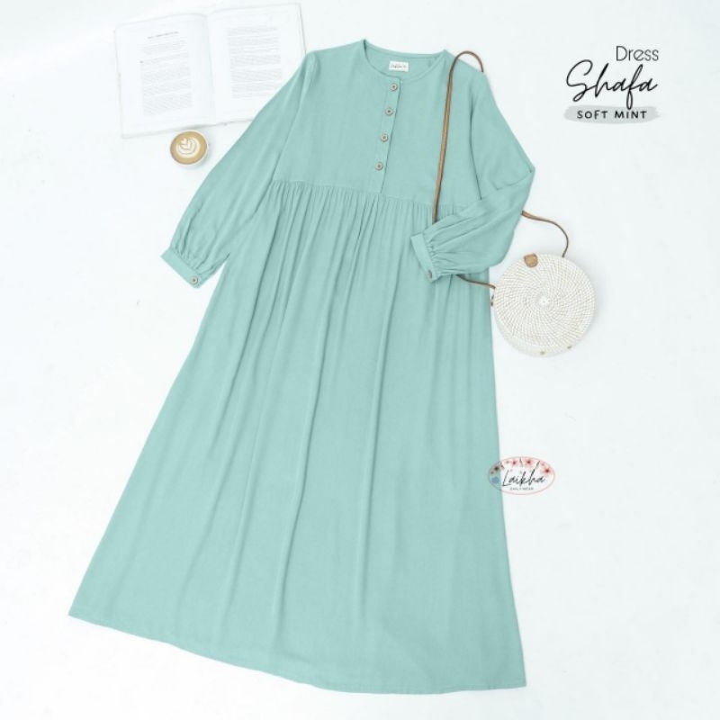 Shafa Daydress Soft Mint by Laikha