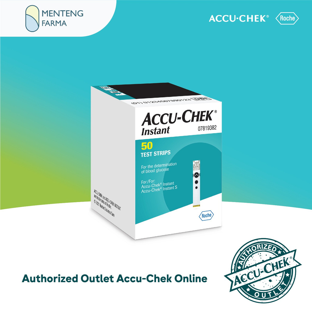 Accu-Chek Instant 50 Test Strip - Tes Strip Gula Darah