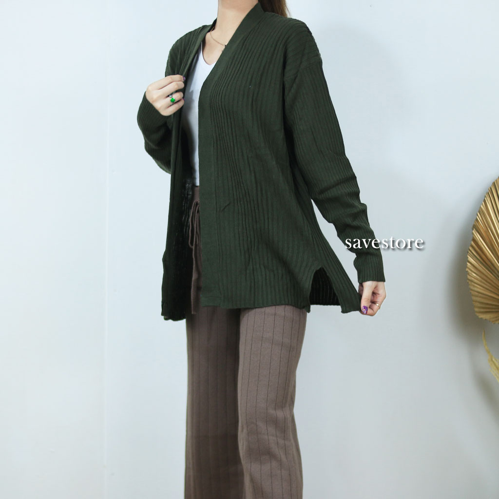 REVITA KARDIGAN • BUBBLE LONGKARDI PREMIUM • Longkardi Rajut