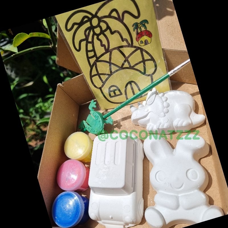 

Paket HAMPERS ULTAH BIRTHDAY GOODIEBAG ULANG TAHUN LUKIS GYPSUM GIPSUM