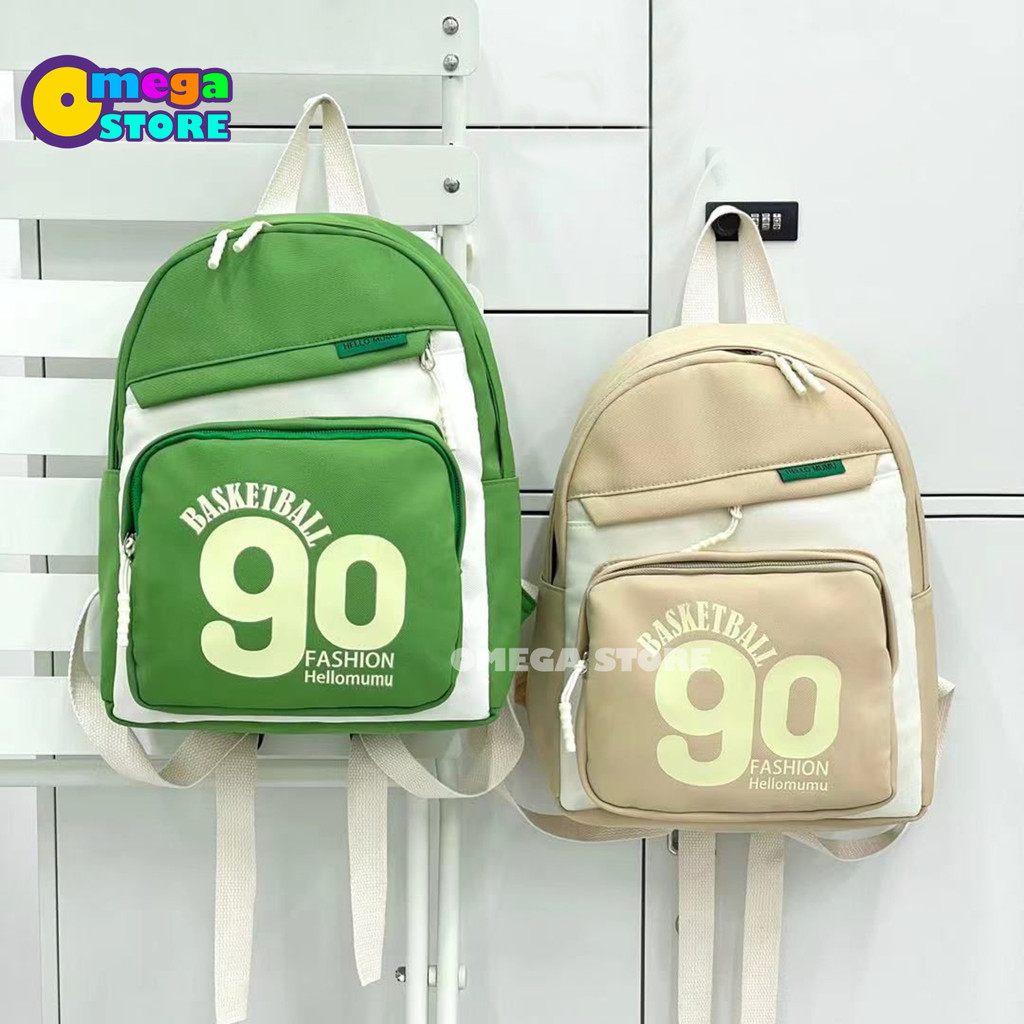 [O&amp;S] Tas Ransel Kanvas Premium Paud/TK Tas Backpack Anak Anak Tas Punggung Anak Style Korea - 301