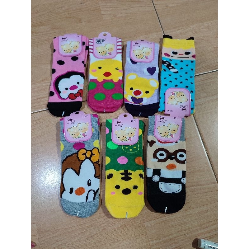 kaos kaki Anak TK 3D 4 - 5 tahun