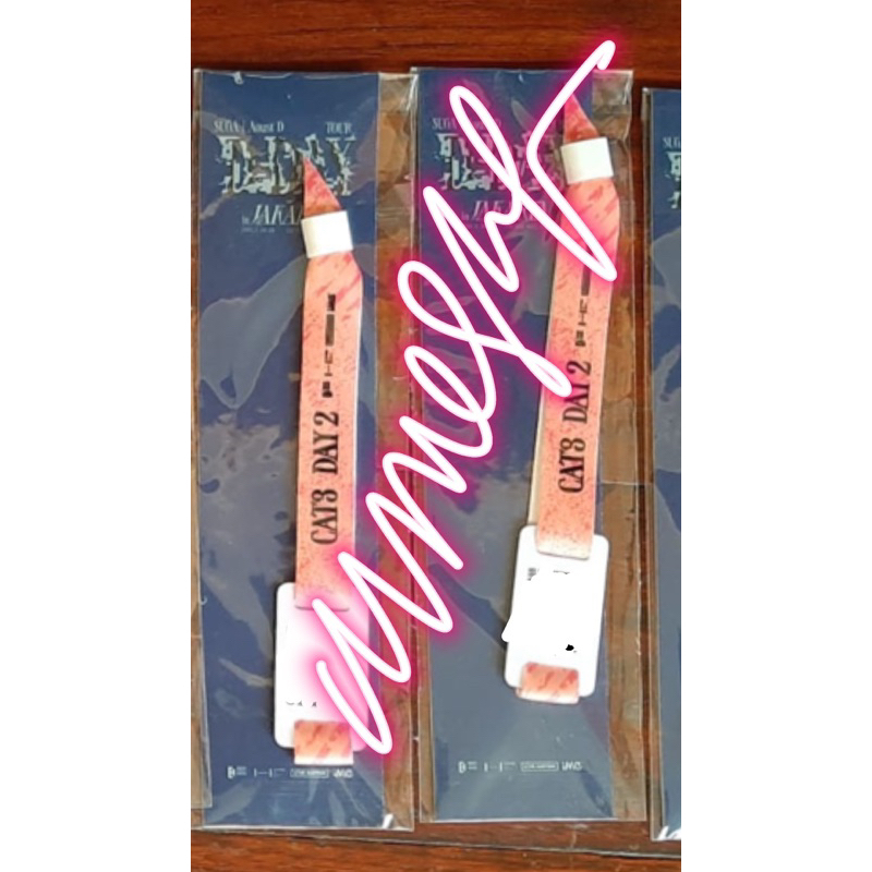 READY TIKET SUGA AGUST D IN JAKARTA CAT 3 DAY 2 (2TIKET)