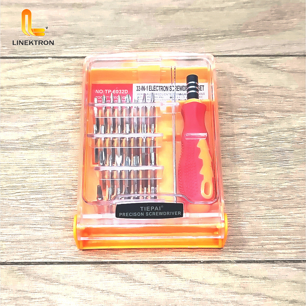 TOOLS KIT OBENG SET MULTIFUNGSI 32 IN 1 LENGKAP DENGAN PINSET / OBENG SET SERBAGUNA 32 IN 1 + PINSET