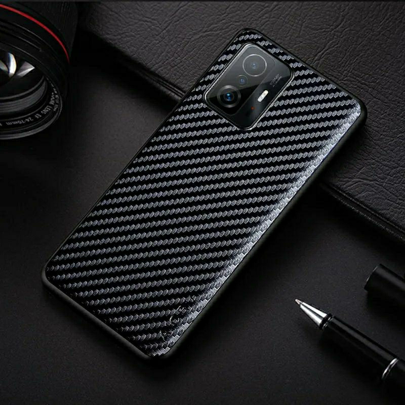 Skin Carbon Black Xiaomi Redmi Note 12 11 10 9 8 7 6 5   Poco X3 X4 F1 F2 F3 M3 M4 GT Pro