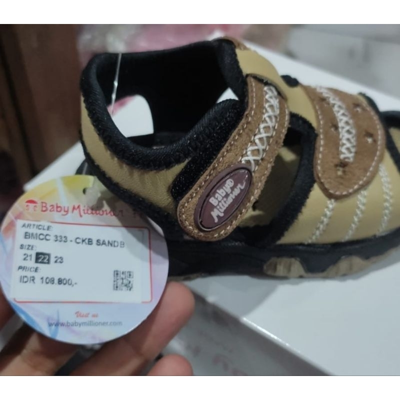 BABY MILLIONARE SANDAL BABY cowok BMCC 333