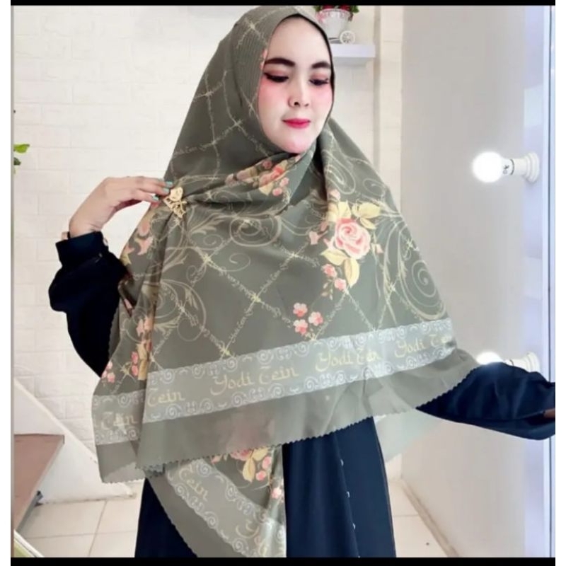YODIZEIN JIBAB BELAH - YODIZEIN KHIMAR BELAH SAGE
